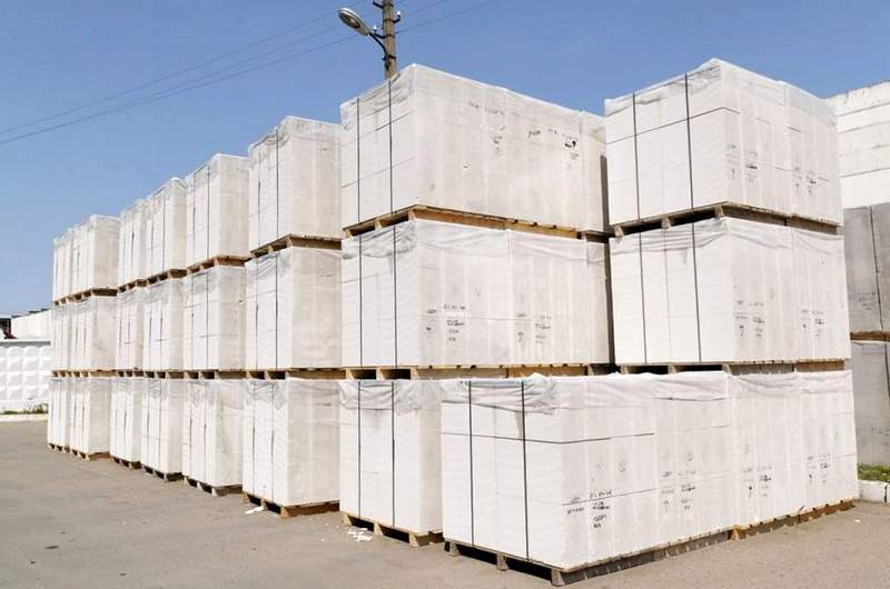 Газосиликатные блоки на поддонах на складе — готовы к доставке